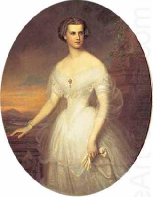 Elizabeth Siddal Portrait of Elisabeth of Bavaria china oil painting image